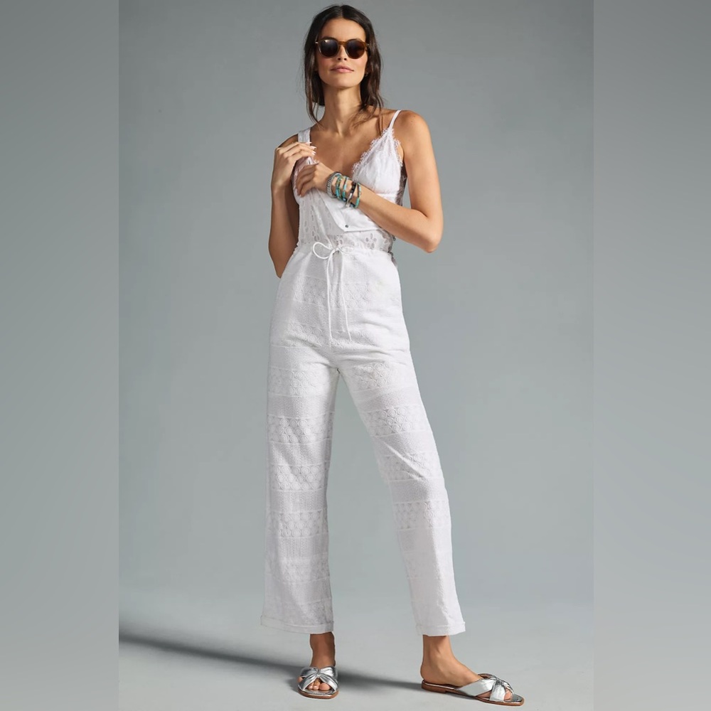 Anthropologie Raga Straight-Leg Overalls